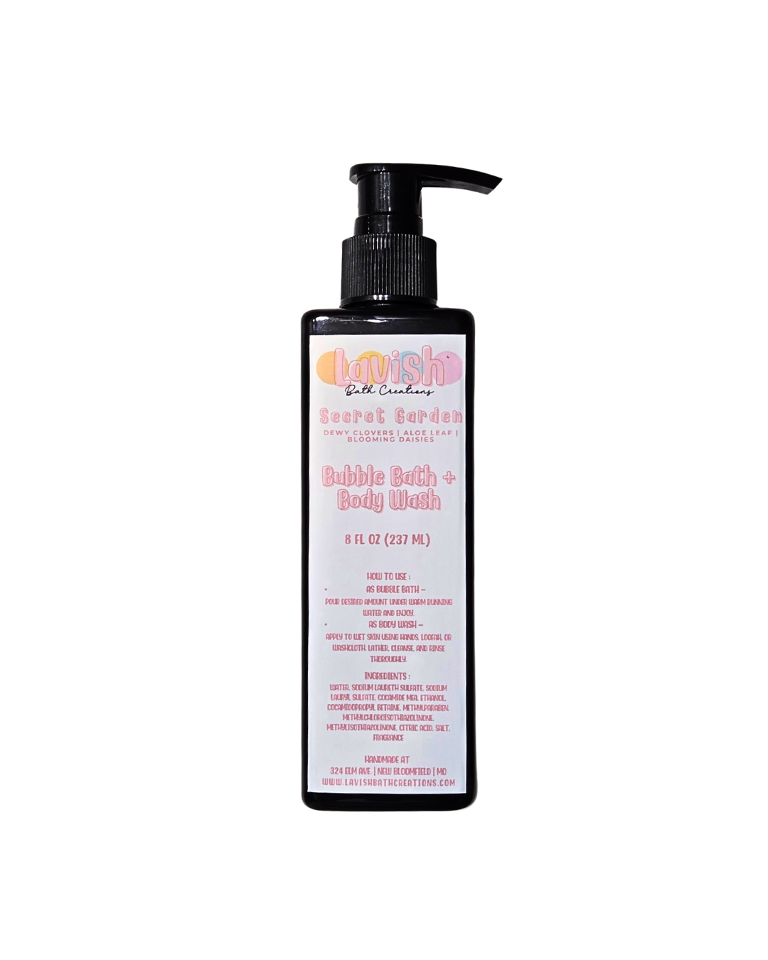 Bubble Bath + Body Wash