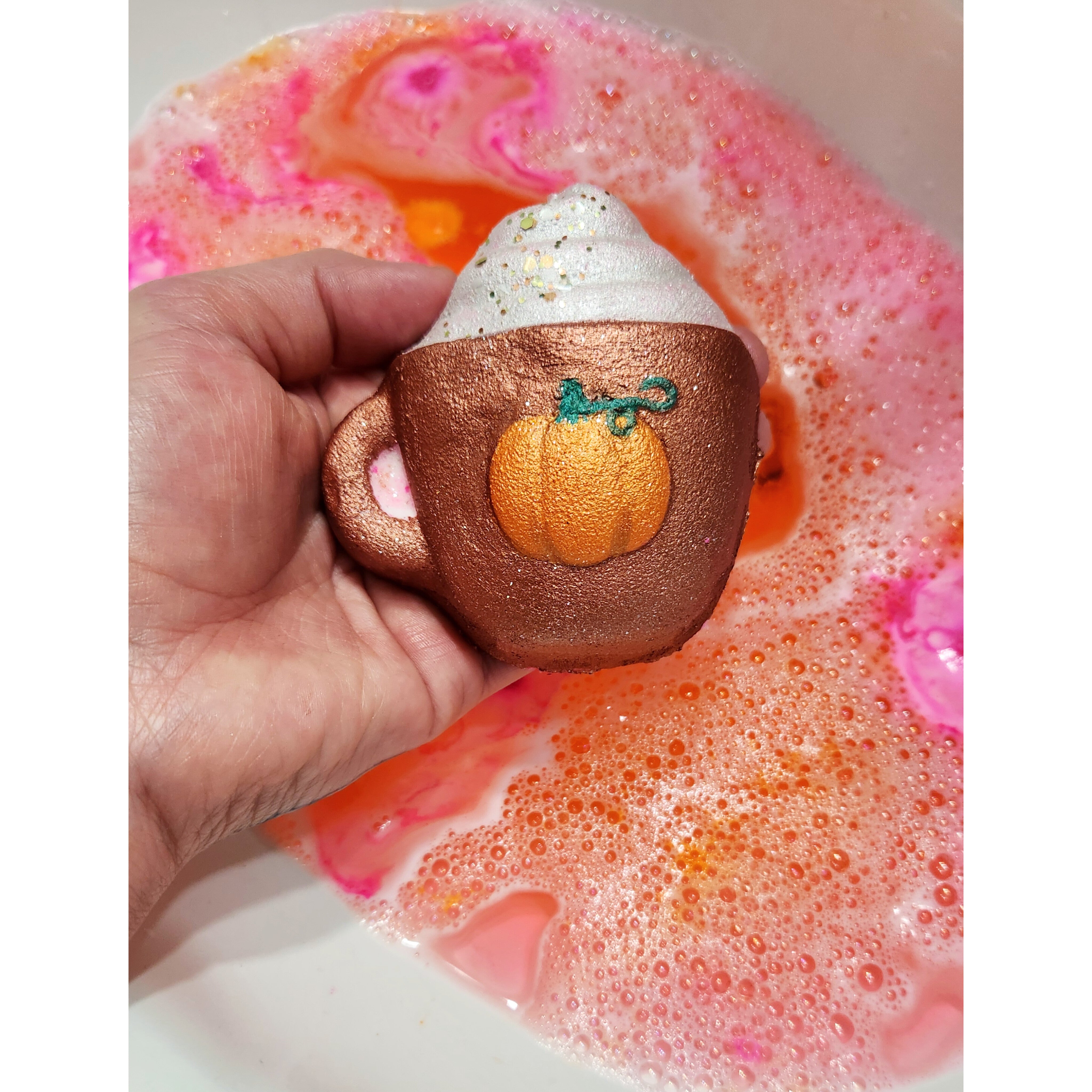 Pumpkin Latte Bath Bomb