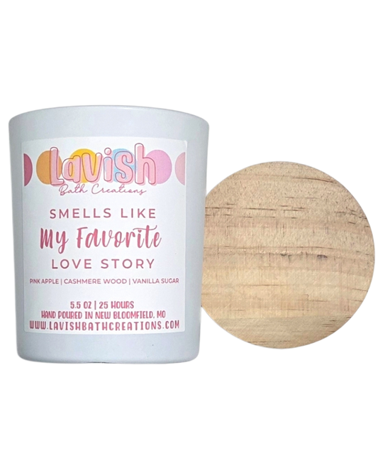 Valentine's Message Candles