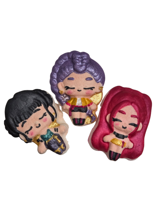 Huntr/x Bath Bomb Trio